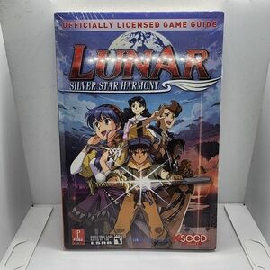 Lunar Silver Star Harmony Official Strategy Prima Game Guide PSP (1992) Sealed